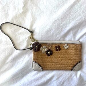 Authentic Coach Wristlet Like New.